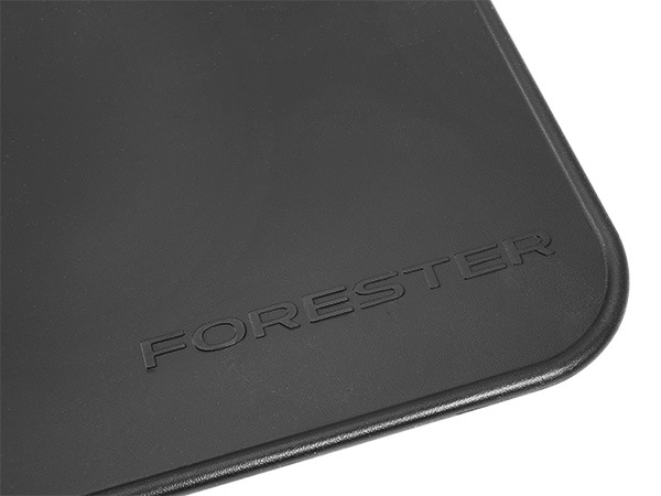 USスバル純正 専用設計 マッドフラップ 泥除け マッドガード フロント リア 1台分 4枚セット ブラック FORESTERロゴ入 SUBARU フォレスター SK系 後期