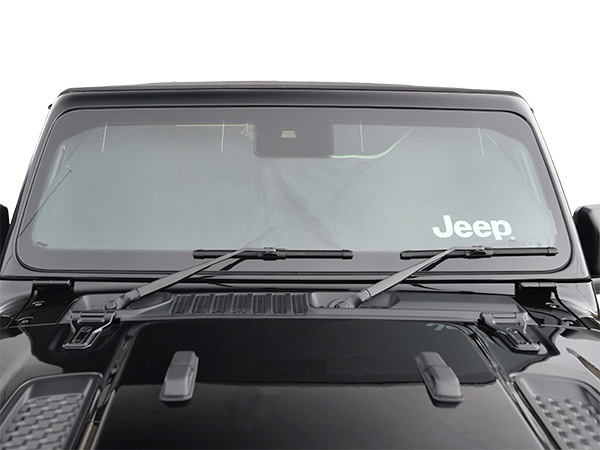 ジープ純正 フロントサンシェード ACC装備車用 ドライブレコーダー装着