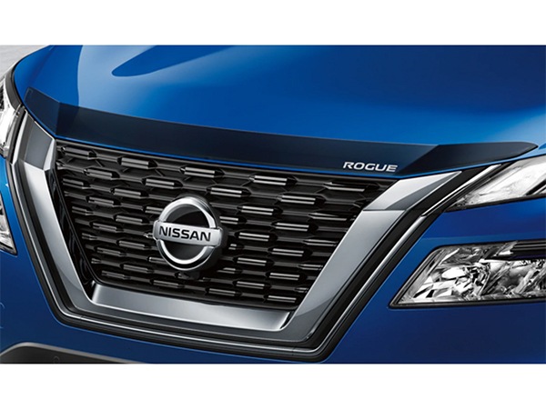 US日産純正 バグガード ROGUE ロゴ入 スモーク 日産 エクストレイル