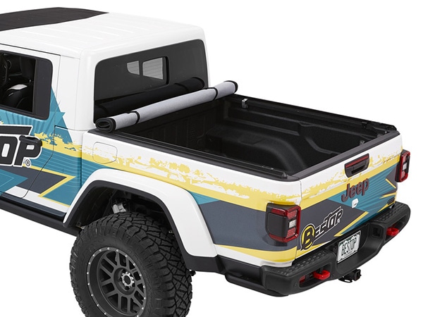 【BESTOP 正規品】ジープ JEEP JT グラディエーター 5ft ベッド用 EZ-Roll ソフトトノカバー ロールタイプ ブラックダイアモンド 1928035 べストップ