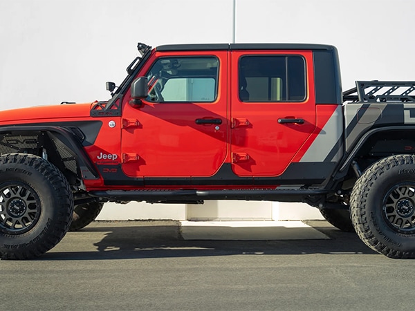 DV8 OFFROAD 正規品】ロックスキン サイドシルガード サイドシルカバー
