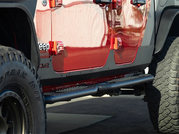 DV8 OFFROAD 正規品】ロックスキン サイドシルガード サイドシルカバー