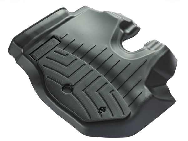 【WeatherTech 正規品】トヨタ ハイエース H200系 標準ボディ ナローボディ 右ハンドル車用 平成16年8月-現行 専用設計 オールウェザー フロアライナー フロアマット ラバーマット ブラック 4417591 フロントシート 1列目 左右セット ウェザーテック
