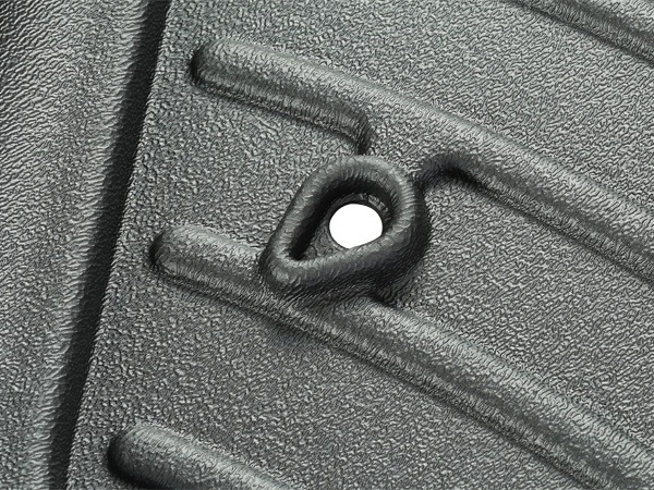 【WeatherTech 正規品】トヨタ ハイエース H200系 標準ボディ ナローボディ 右ハンドル車用 平成16年8月-現行 専用設計 オールウェザー フロアライナー フロアマット ラバーマット ブラック 4417591 フロントシート 1列目 左右セット ウェザーテック