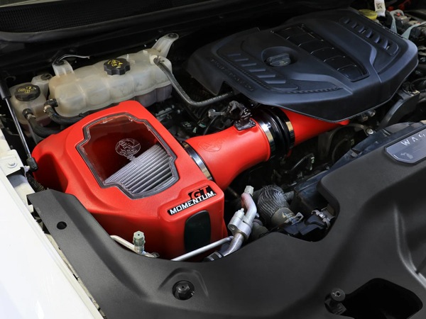【aFe Power 正規品】25y- ラム 1500 ジープ 23y- ワゴニア L 23y- ワゴニア 23y- グランドワゴニア L 22y- グランドワゴニア L6 3.0L ツインターボ Hurricane Momentum GT Red Edition コールドエアインテーク エアフィルター Pro DRY S フィルター(乾式) 50-70120DR