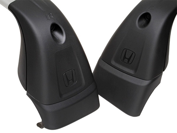USホンダ純正 ルーフラック クロスバー ベースキャリア ルーフバー フット Hロゴ入 ホンダ シビック FL系 1台分2本セット 耐荷重 約70kg