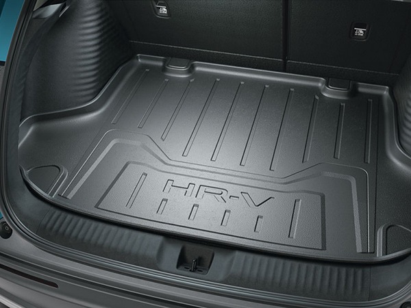 USホンダ純正 HONDA ZR-V RZ系 令和5年4月-現行 オールウェザー リア カーゴマット ラゲッジマット カーゴライナー トランクマット HR-Vロゴ入 樹脂製 ホンダ HR-V
