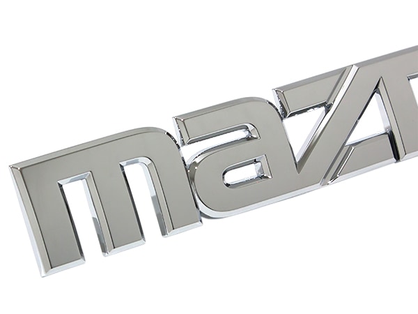 USマツダ純正 MAZDA2 デミオ DY系 平成14年8月-平成19年7月 汎用 リアエンブレム MAZDAロゴ US仕様 北米仕様 USDM