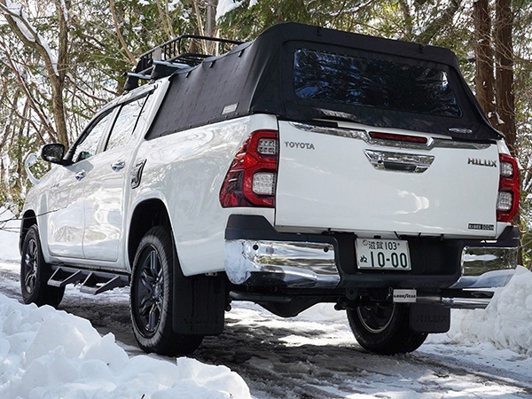 カリフォルニアカスタム スノーソックス 布製 非金属 タイヤチェーン WHITEWALL LABEL Lサイズ 汎用 フロント リア 4WD