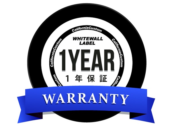 カリフォルニアカスタム スノーソックス 布製 非金属 タイヤチェーン WHITEWALL LABEL Lサイズ 汎用 フロント リア 4WD