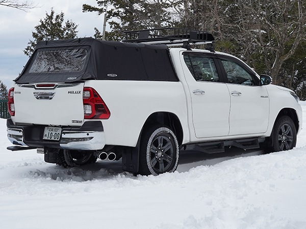 カリフォルニアカスタム スノーソックス 布製 非金属 タイヤチェーン WHITEWALL LABEL Lサイズ 汎用 フロント リア 4WD