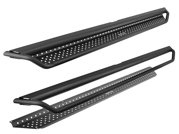 【GO RHINO 正規品】ドミネイター エクストリーム Dominator Xtreme D1シリーズ サイドステップ ロックスライダー テクスチャーブラック D14505T ジープ JK ラングラー 4ドア ゴーライノ