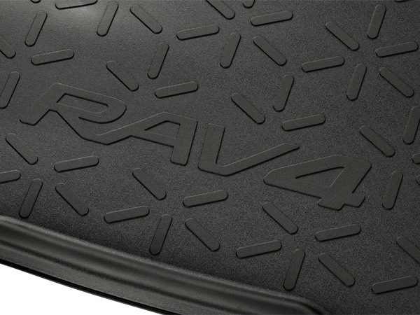 UKトヨタ純正 TOYOTA RAV4 50系 平成31年4月-現行 リア カーゴマット ラゲッジマット カーゴライナー トランクマット オールウェザー RAV4 ロゴ入