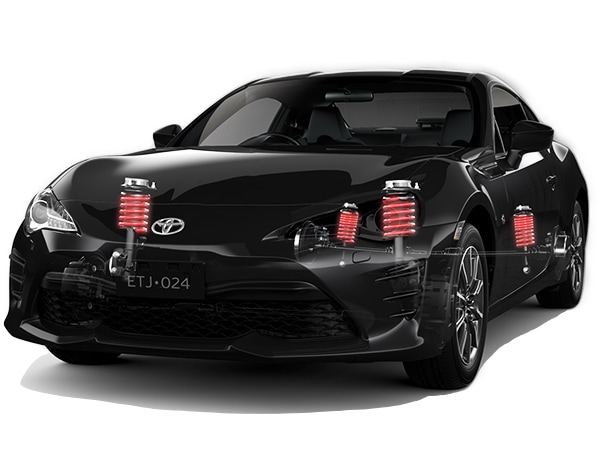 USトヨタ純正 TRD ロワードコイル ローダウンコイル ローダウン