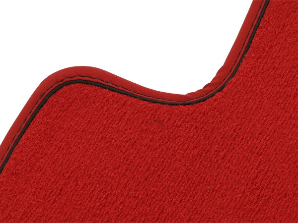 UKホンダ純正 HONDA シビック タイプ R FL5 右ハンドル車用 エレガンス フロアマット カーペット レッド TYPE Rロゴ ロゴプレート フロント リア 1台分 4枚セット CIVIC