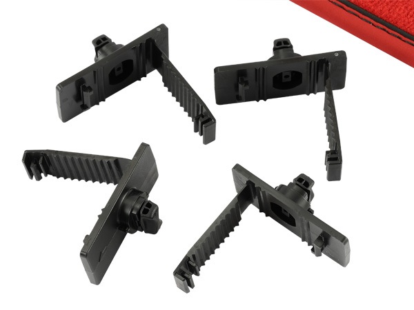 UKホンダ純正 HONDA シビック タイプ R FL5 右ハンドル車用 エレガンス フロアマット カーペット レッド TYPE Rロゴ ロゴプレート フロント リア 1台分 4枚セット CIVIC