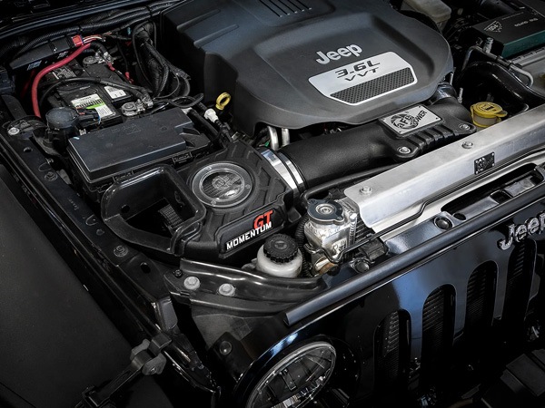 【aFe Power 正規品】ジープ JK ラングラー 3.6L Momentum GT コールドエアインテーク エアフィルター Pro DRY S 乾式 51-76212 エアーフィルター エアクリーナー エーフパワー