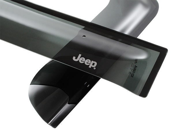 MOPAR純正 JEEPロゴ入 スモークドアバイザー ドアバイザー