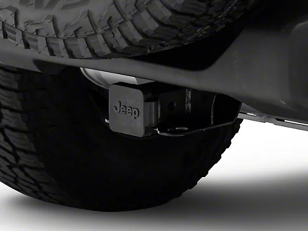 MOPAR純正 18y- JL ラングラー ヒッチレシーバー ヒッチメンバー（Class2/2インチ角/5.08cm角/JEEPロゴ入ヒッチカバー付）
