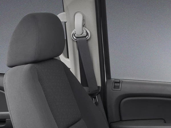 GM純正 07-11y シボレー タホ サバーバン GMC ユーコン キャデラック エスカレード 他 シートベルトリトラクターカバー グレー 15257724