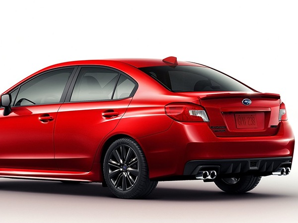 USスバル純正 WRX リアエンブレム ゲートエンブレム ブラック SUBARU