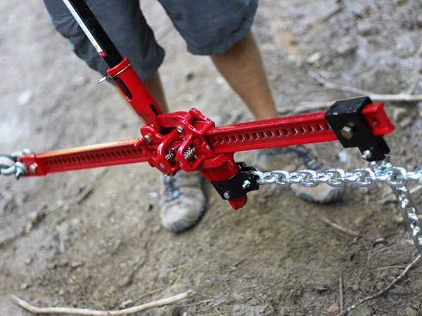 【Hi-Lift 正規品】HiLift ハイリフト ツリーセーバーウインチストラップ(24cm) /ウインチテンショナー/手袋/ハードウェア/バッグ付 オフロードキット ORK