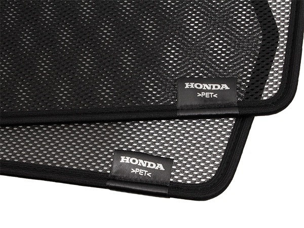 USホンダ純正 リア メッシュシェード 左右セット サンシェード 吸盤不要 収納用ケース付 HONDA シビック ハッチバック FL系