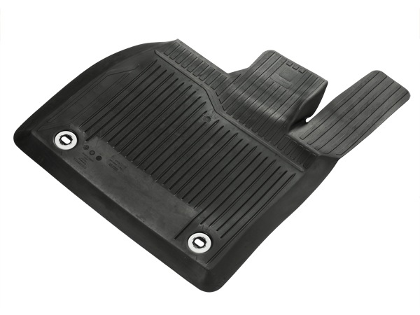 豪トヨタ純正 TOYOTA bZ4X 10系 令和4年5月-現行 右ハンドル車用 オールウェザー フロアマット ラバーマット ブラック bZ4Xロゴ入 フロント リア 1台分 4枚セット