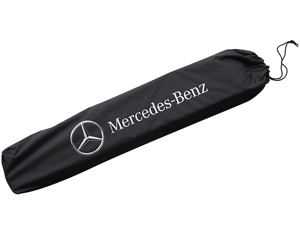 USベンツ純正 専用設計 Mercedes-Benz ロゴ入 サンシェード 吸盤不要