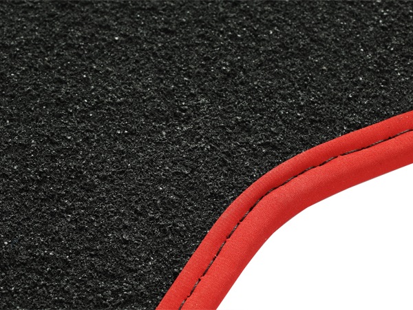 UKホンダ純正 HONDA シビック タイプ R FK2 右ハンドル車用 平成27年12月-平成28年6月 エレガンス フロアマット カーペット レッドエッジ TYPE Rロゴ ロゴプレート フロント リア 1台分 4枚セット CIVIC