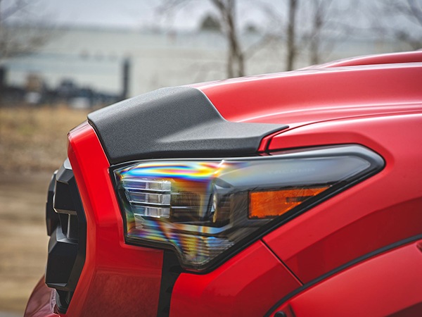 【ROUGH COUNTRY 正規品】24y- トヨタ TOYOTA タコマ フードプロテクター バグガード ボンネットガード ボンネットプロテクター テクスチャーブラック 両面テープ ラフカントリー