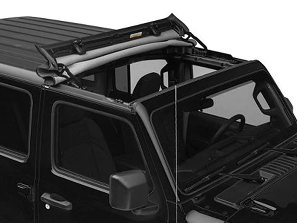 【BESTOP 正規品】ジープ JEEP JL ラングラー JT グラディエーター ハードトップ用 サンライダー ソフトトップ オープン ブラックダイヤモンド アクリル 5245435 べストップ