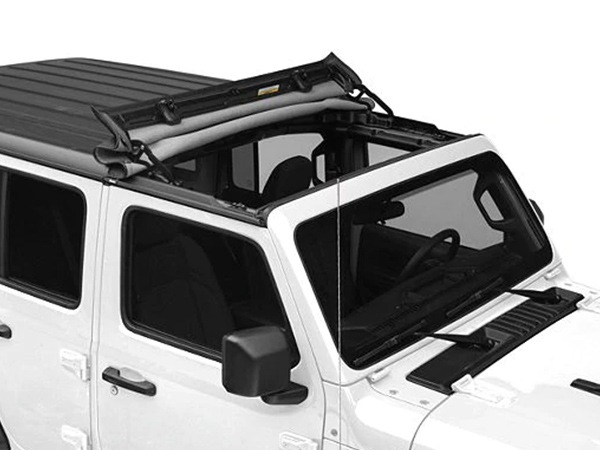 【BESTOP 正規品】ジープ JEEP JL ラングラー JT グラディエーター ハードトップ用 サンライダー ソフトトップ オープン ブラックダイヤモンド アクリル 5245435 べストップ