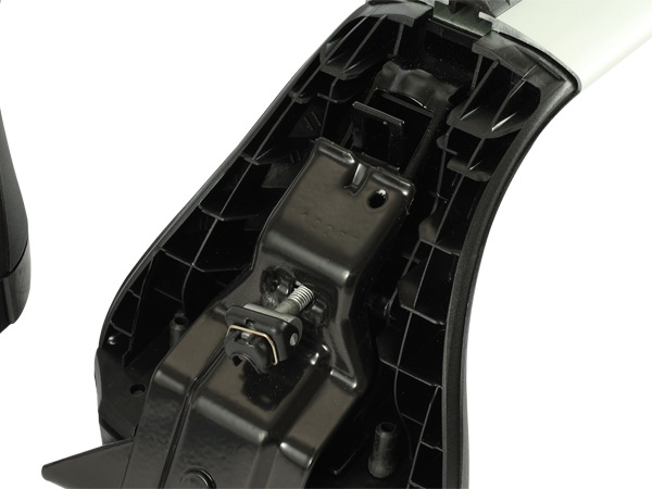 USトヨタ純正 TOYOTA カローラスポーツ 210系 NRE/ZWE/MZEA系 平成30年6月-現行 | GRカローラ GZEA14H 令和4年12月-現行 ルーフラック クロスバー ルーフキャリア ベースキャリア 1台分 2本セット シルバー アルミ製 サイドカバー キー付