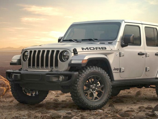 MOPAR純正 17インチホイール MOABエディション ブラック 17x7.5J +44.5 4本セット センターキャップ付き 5穴 JWL刻印あり 純正ナット使用可 ジープ JK ラングラー JL ラングラー JT グラディエーター