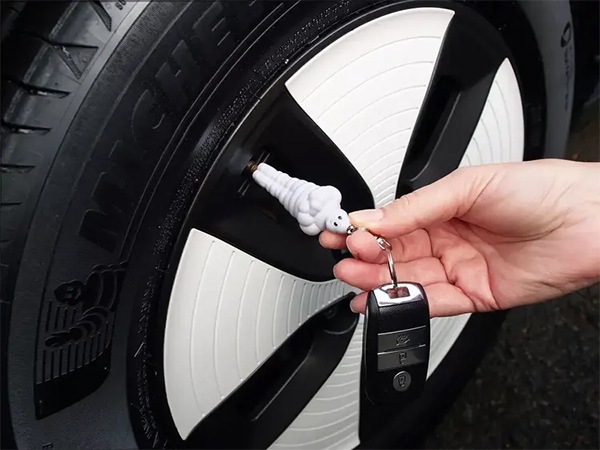 MICHELIN正規品】 ビバンダム タイヤ空気圧計 測定機 タイヤエアゲージ