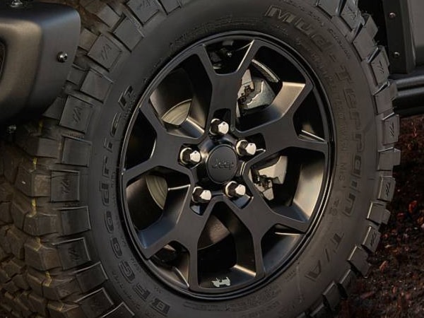MOPAR純正 17インチホイール MOABエディション ブラック 17x7.5J +44.5