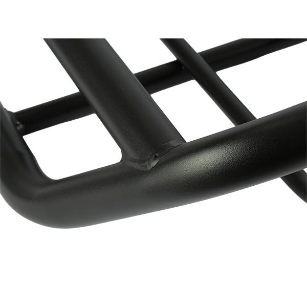 【GOODYEAR 正規品】スチール ルーフラック SKINNY PRO 1470mm×590mm×124mm 耐荷重75kg ブラック 組み立て式 GOOD YEARロゴ入り ルーフキャリア バスケット ベースキャリア カーゴネット 汎用 ベース/クロスバー 別途要