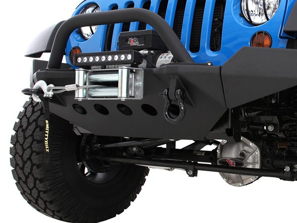 Smittybilt 3/4インチ 汎用 牽引フック Dリングシャックル/ブラック