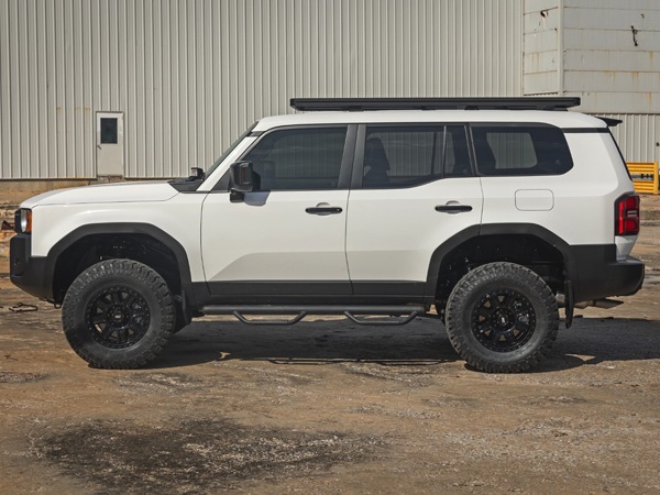 【ROUGH COUNTRY 正規品】トヨタ TOYOTA ランドクルーザー 250 ランクル 250系 令和6年4月-現行 ルーフラック 88203 パウダーコート仕上げ アルミ製 ラフカントリー
