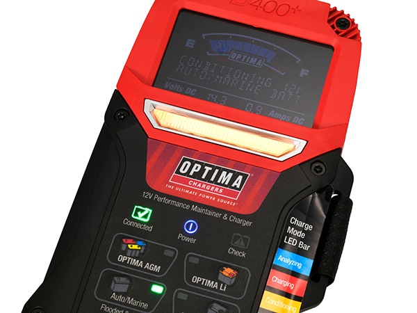 OPTIMA 正規品】12V バッテリーチャージャー&メンテナー Digital 400+