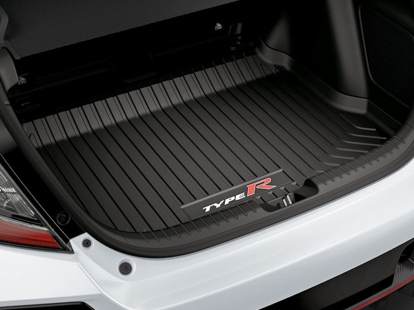 USホンダ純正 リア カーゴマット ラゲッジマット カーゴライナー トランクマット タイプR TYPE Rロゴ入 ホンダ シビック ハッチバック FK系