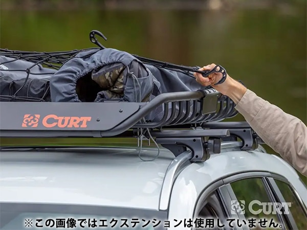 ルーフバスケット CURT 正規品】ルーフラック ルーフバスケット ルーフキャリア 18123 +
