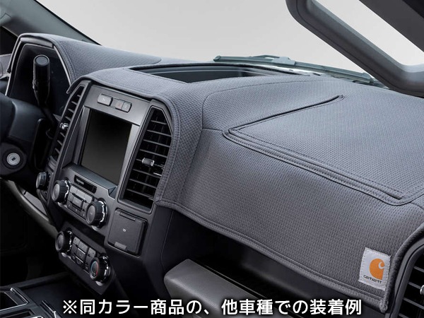 【専用設計】CoverCraft製 ダッシュマット Carhartt Edition/カーハート グラベル/グレー系 JL ラングラー/JT グラディエーター 左ハンドル用 カバークラフト MADE IN USA