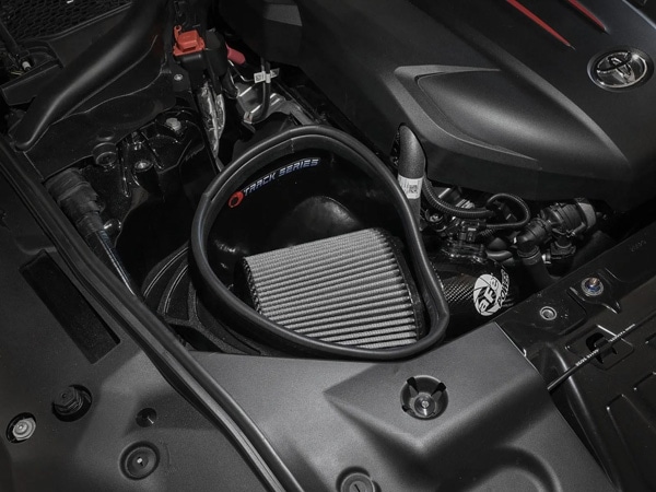 【aFe Power 正規品】トヨタ GRスープラ RZ DB系 令和1年5月-現行 Track Series カーボンファイバー コールドエアインテーク エアフィルター Pro DRY S 乾式 57-10017D エアーフィルター エアクリーナー エーフパワー