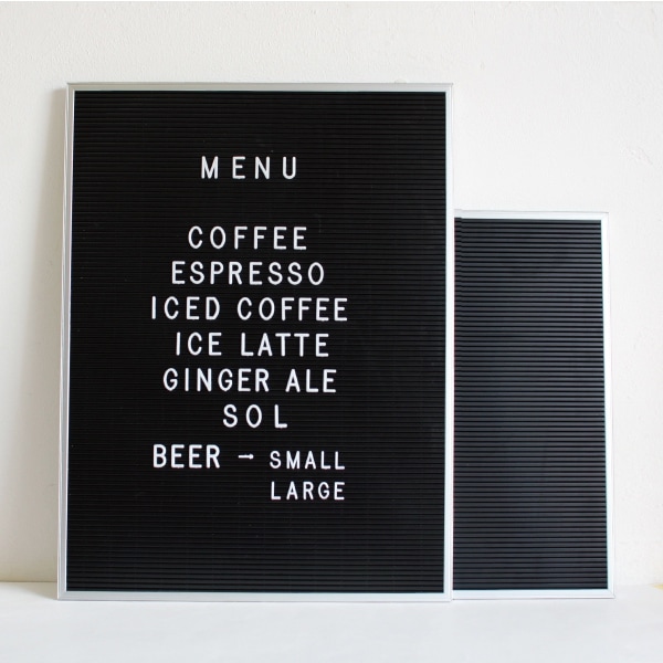 DETAIL ディテール｜Letter Board Aluminium(L)