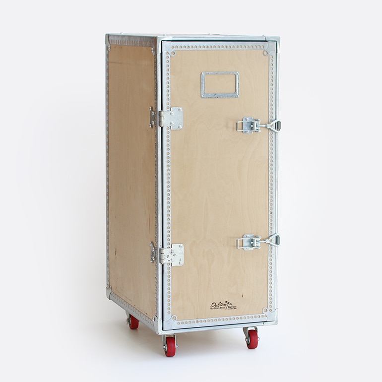 Wooden Cabinet On Castors 4Layer