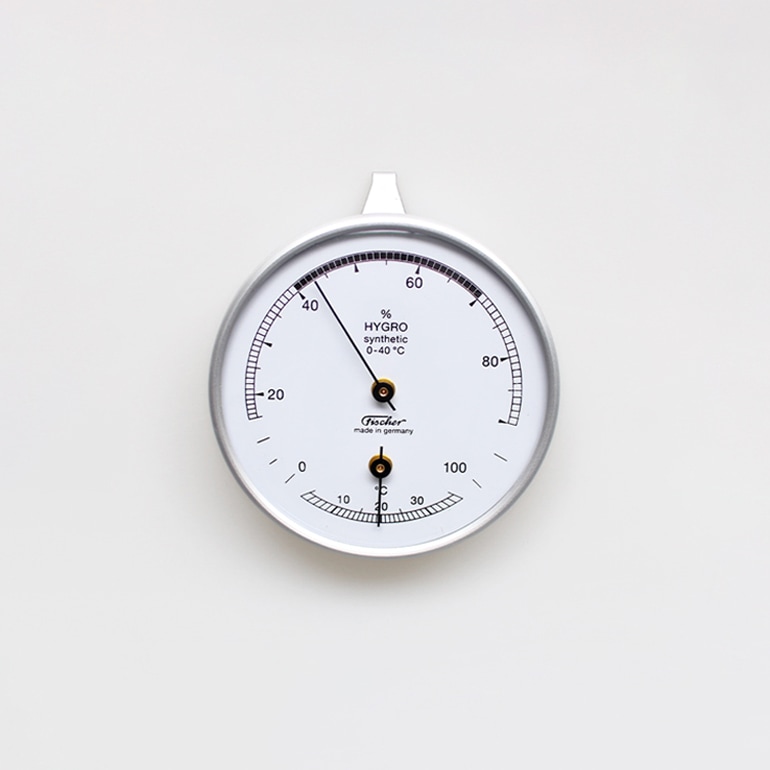 Fischer フィッシャー｜123T Synthetic Hygrometer With Thermometer(温湿度計)