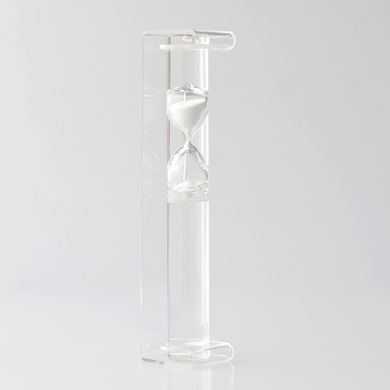 オブジェ 書斎ビンテージ unknown ガラス製砂時計 珍品