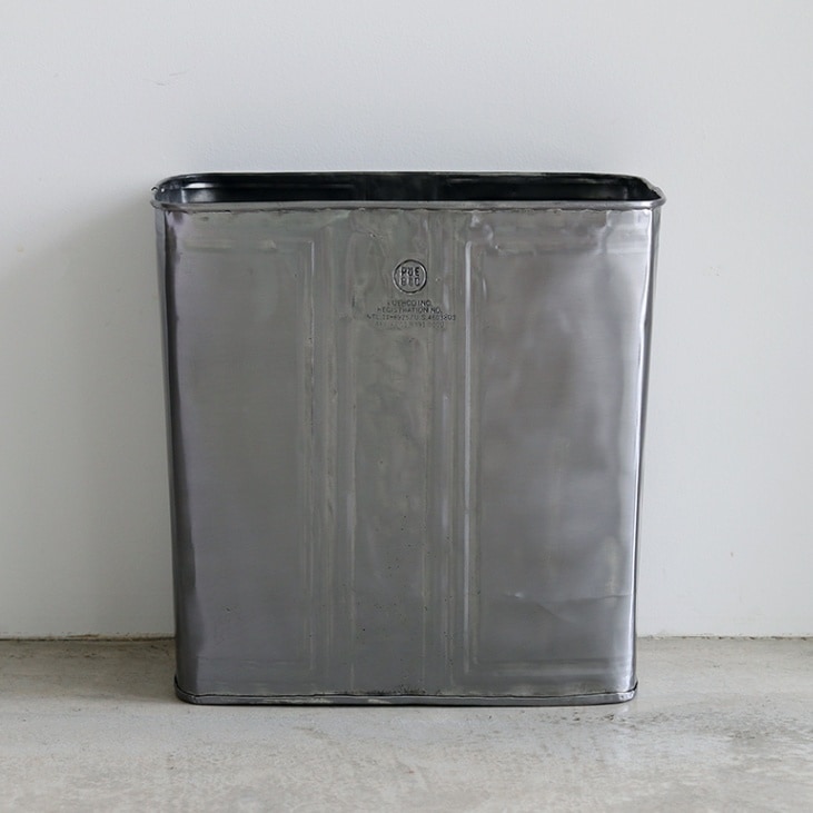 PUEBCO プエブコ｜RECYCLE STEEL TRASH CAN Rectangle ゴミ箱